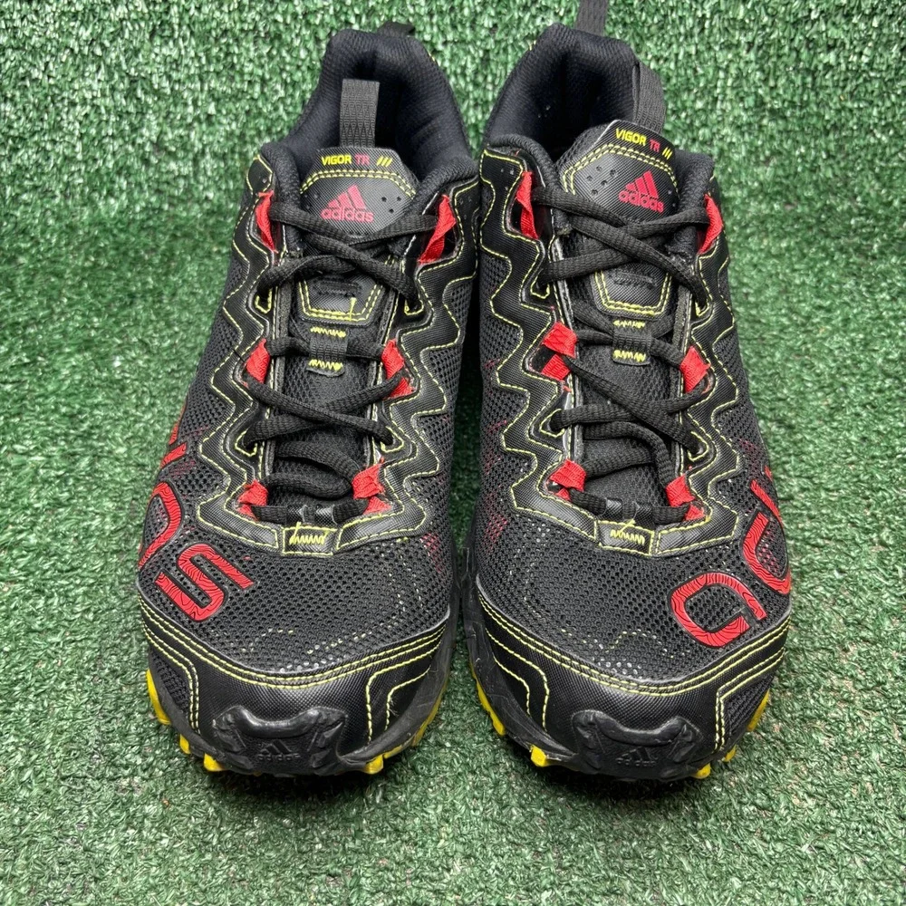 Adidas Vigor TR III Trail Running Athletic Rugged Outdoor Sneaker Black Mens 10